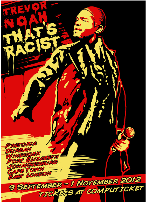 Trevor Noah: That's Racist comedy special poster